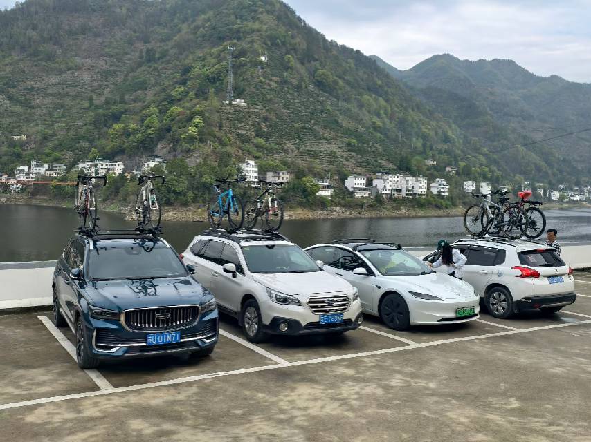 清明假期白际山骑行活动